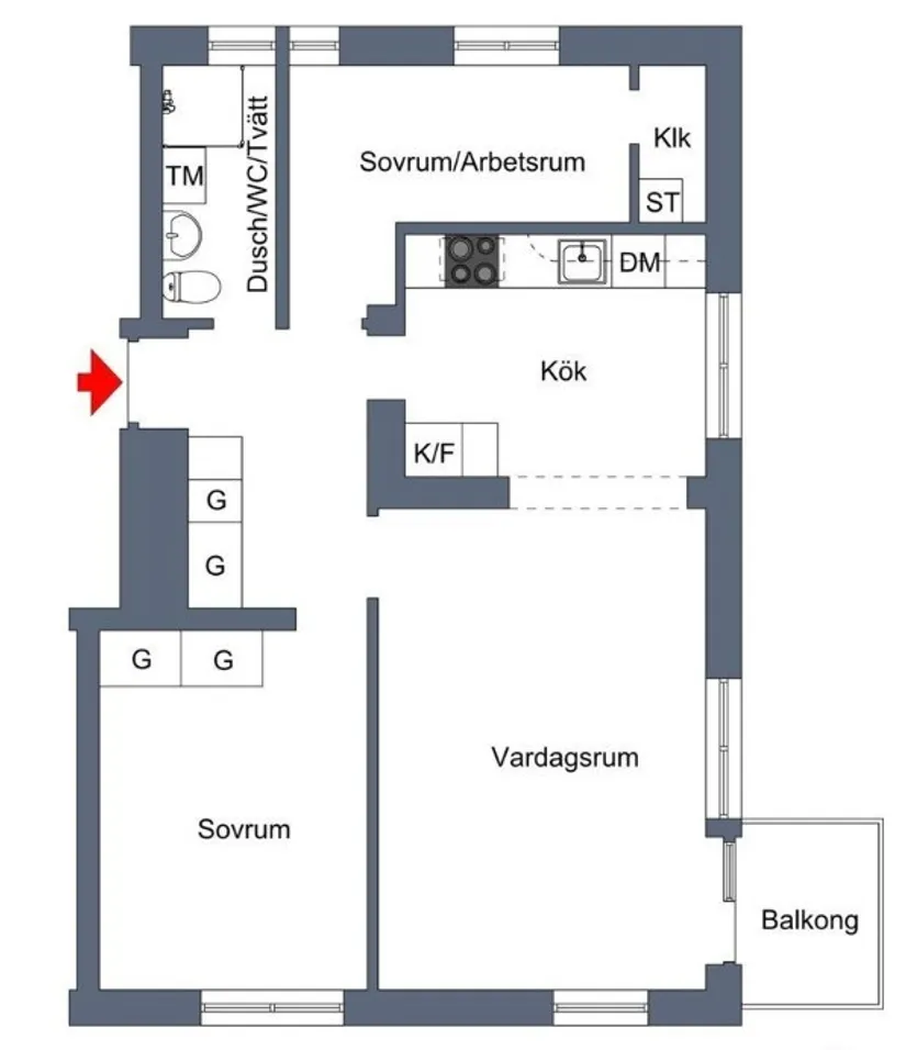 Bostadsrätt, Näckrosvägen 43, Råsunda, Solna