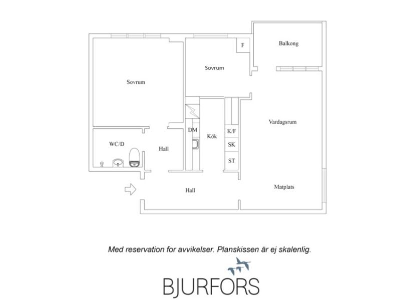 Bostadsrätt, Göran Perssons Väg 7, Huvudsta, Solna