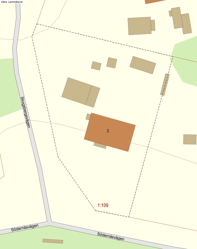 Villa, Skogsbergsvägen 2, Södernäs Värmdö , Värmdö