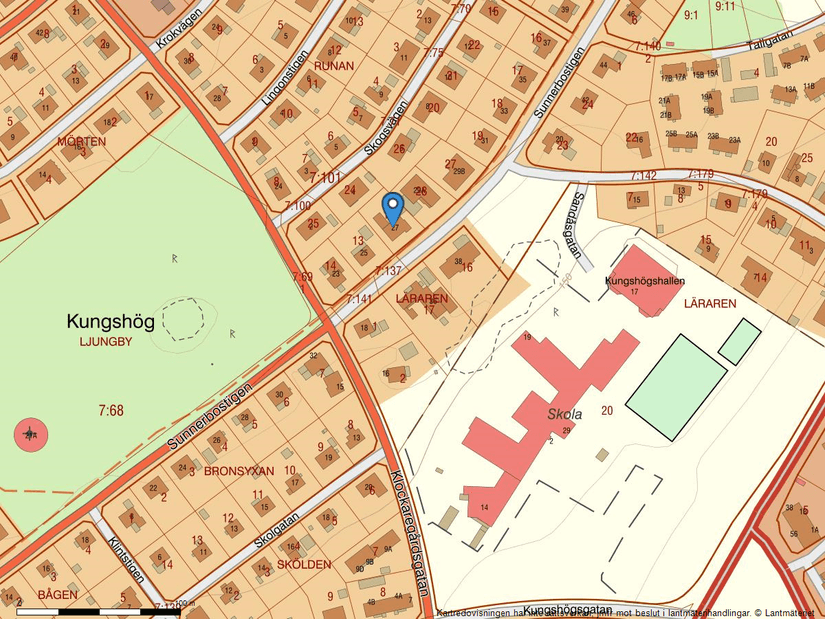 Villa, Sunnerbostigen 27, Kungshög, Ljungby