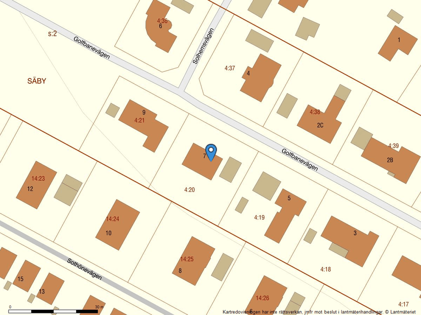 Villa, Golfbanevägen 7, Trummenäs, Karlskrona