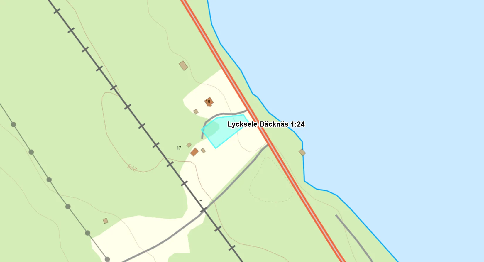 Villa, Bäcknäs 17, Bäcknäs, Lycksele