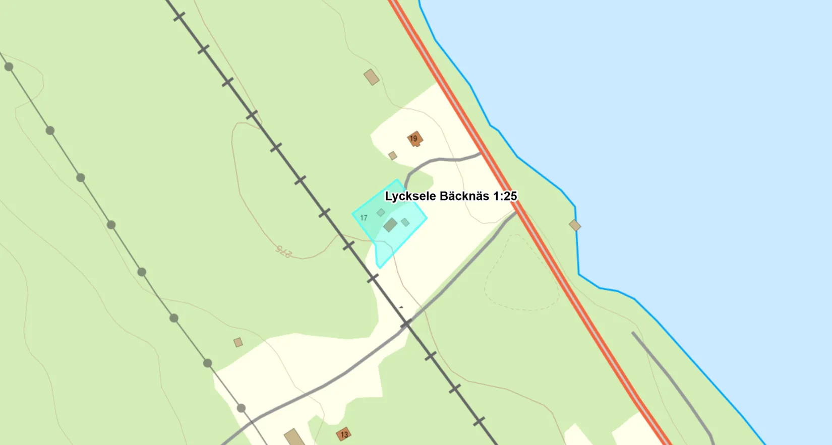 Villa, Bäcknäs 17, Bäcknäs, Lycksele