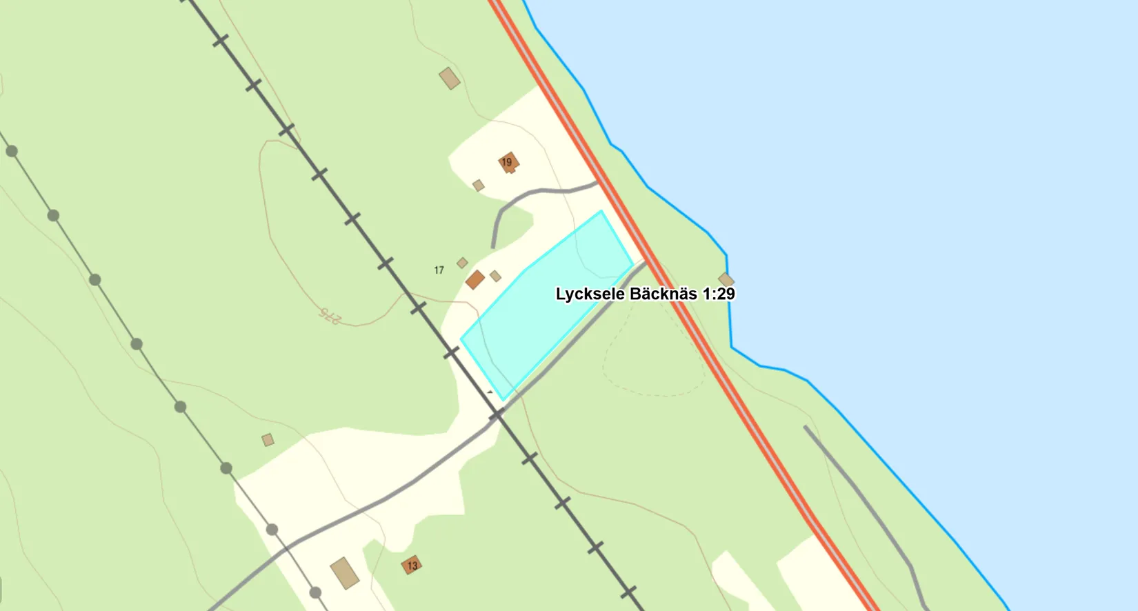 Villa, Bäcknäs 17, Bäcknäs, Lycksele