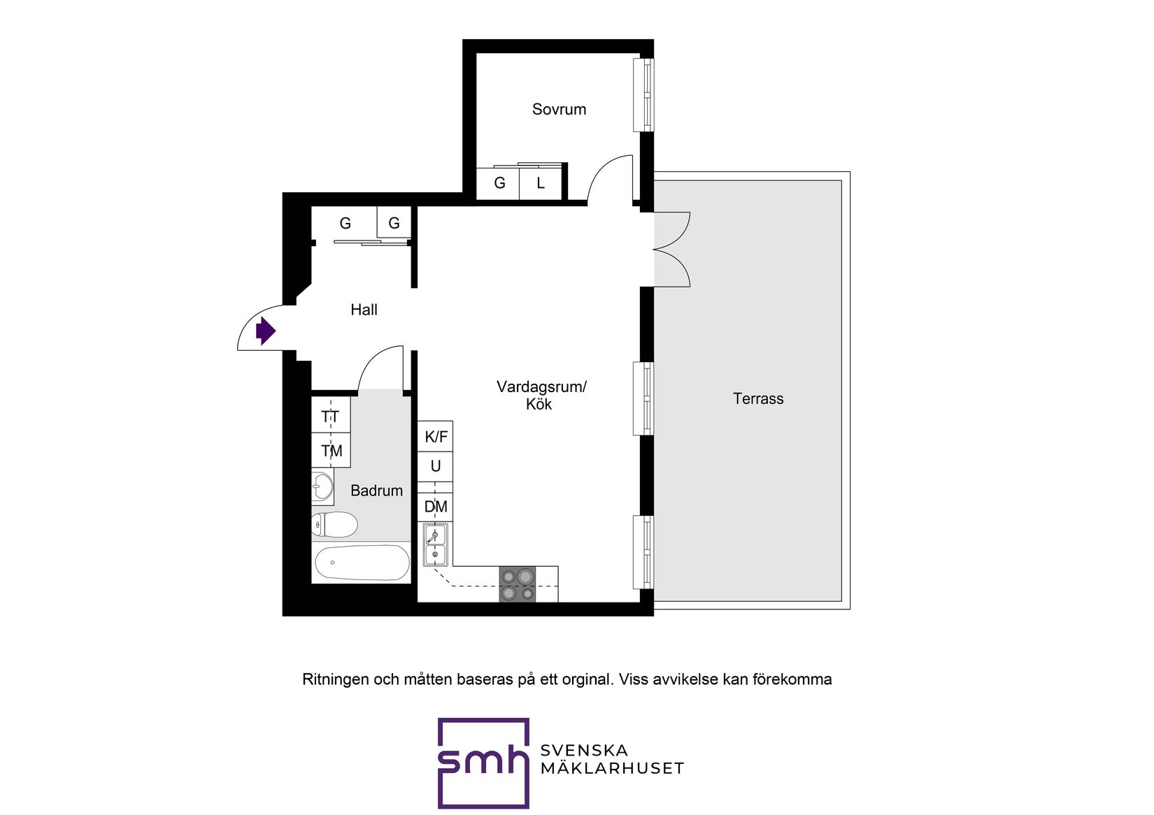 Bostadsrätt, Follingbogatan 12, Bromma / Beckomberga, Stockholm