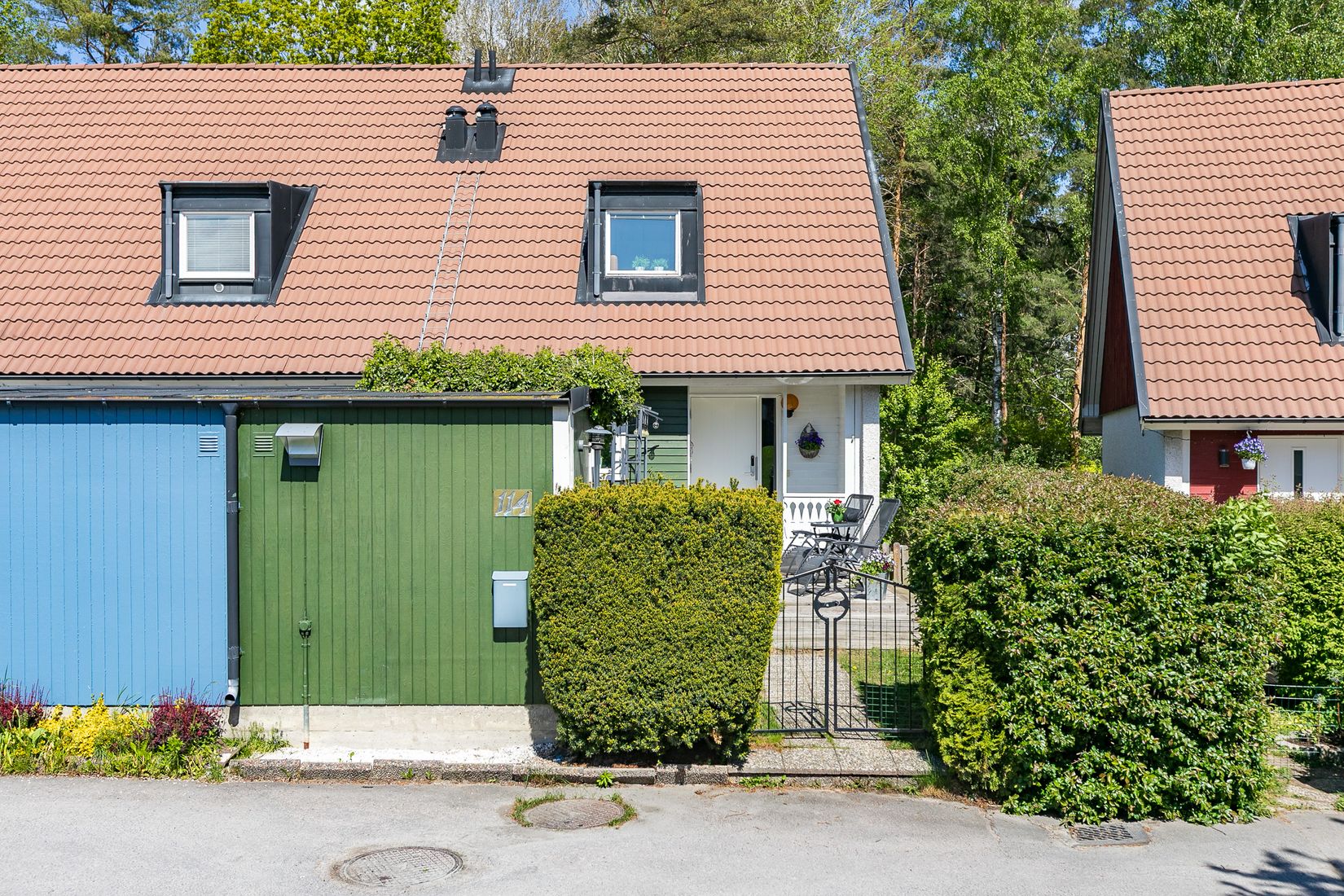 Villa, Radhus, Axel Swartlings gata 114, Klockaretorpet, Norrköping