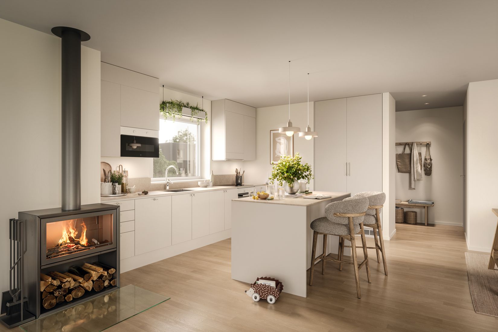 Radhus, Baggensviksvägen 4-6, Gustavsvik, Nacka