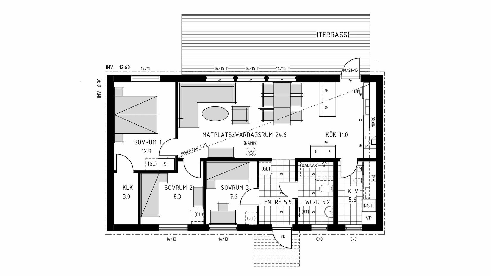 Villa, Blåvik Samuels väg 7, Blåvik, Boxholm