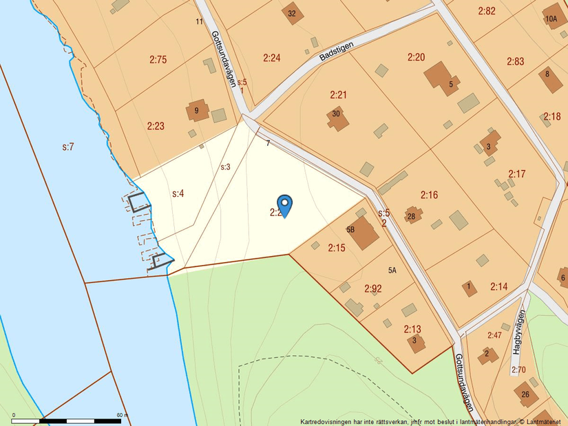 Tomt, Gottsundavägen 7, Österåker