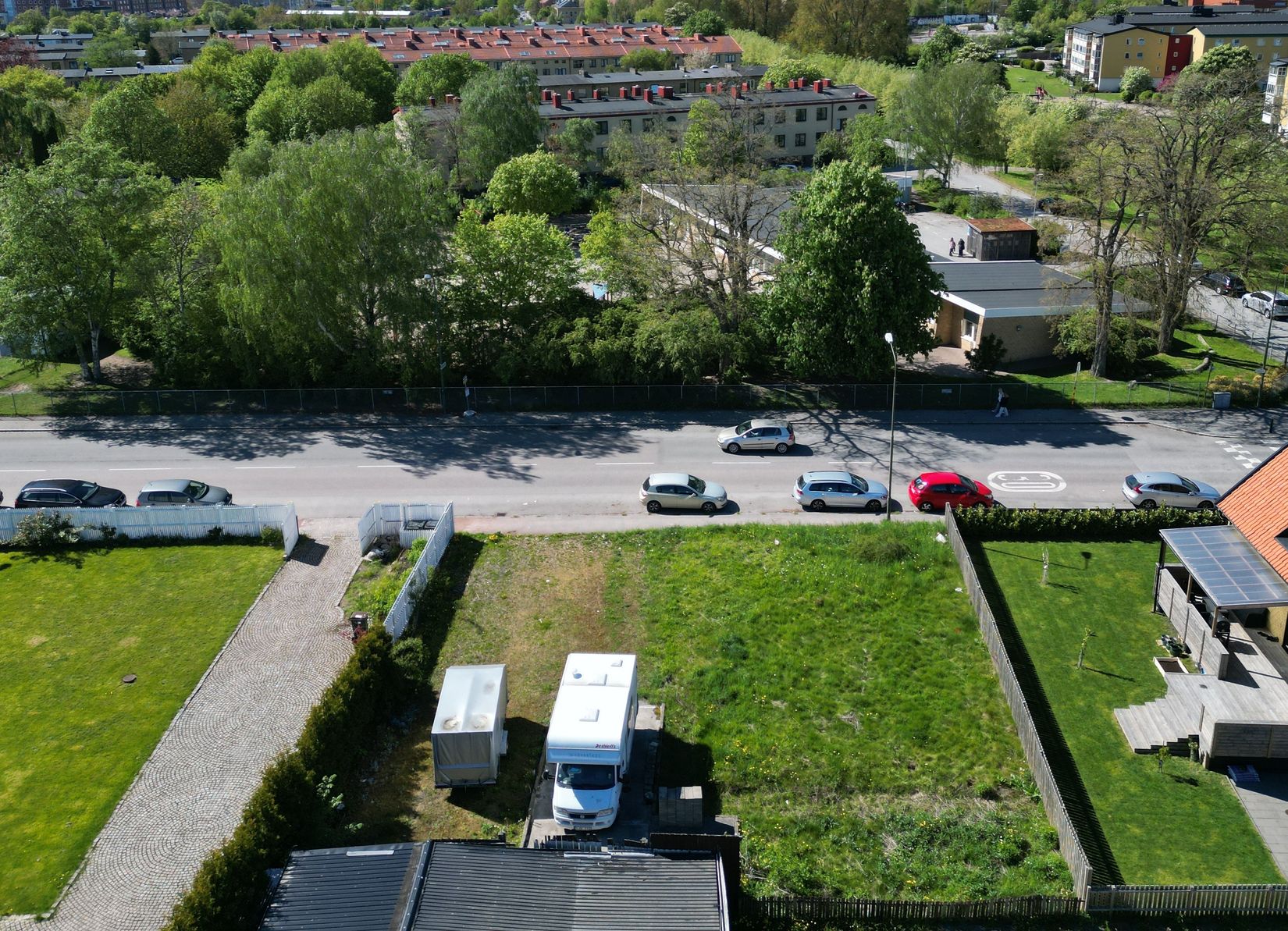 Tomt, Poppelgatan 27, Hindby, Malmö