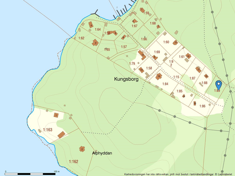 Tomt, Kungshatt Kungsborg 21, Kungshatt, Ekerö