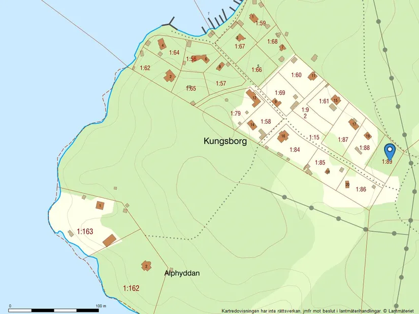 Tomt, Kungshatt Kungsborg 21, Kungshatt, Ekerö