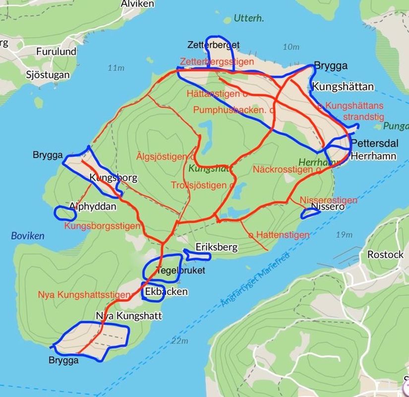 Tomt, Kungshatt Kungsborg 21, Kungshatt, Ekerö