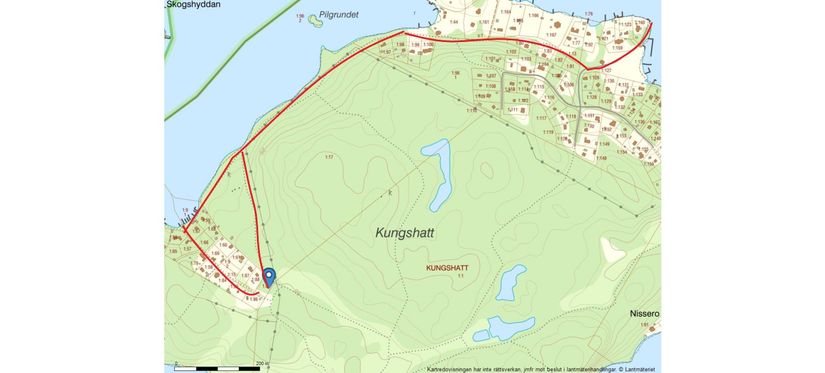 Tomt, Kungshatt Kungsborg 21, Kungshatt, Ekerö
