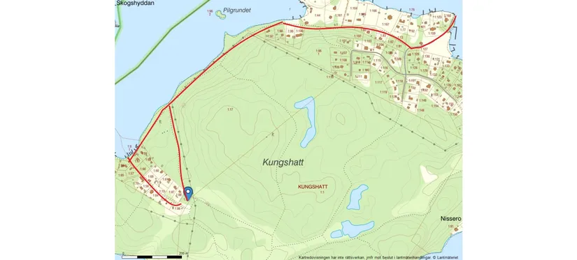 Tomt, Kungshatt Kungsborg 21, Kungshatt, Ekerö