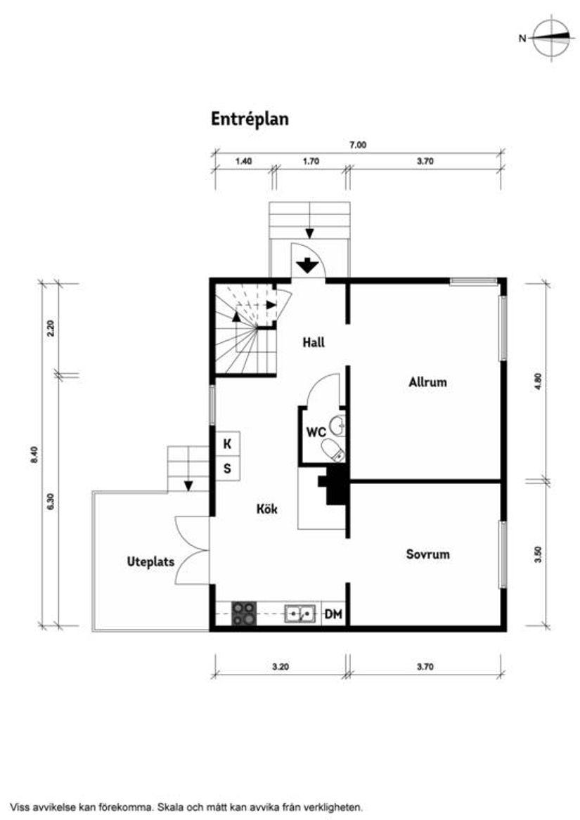 Villa, Vedbyvägen 100, Söndraby, Klippan