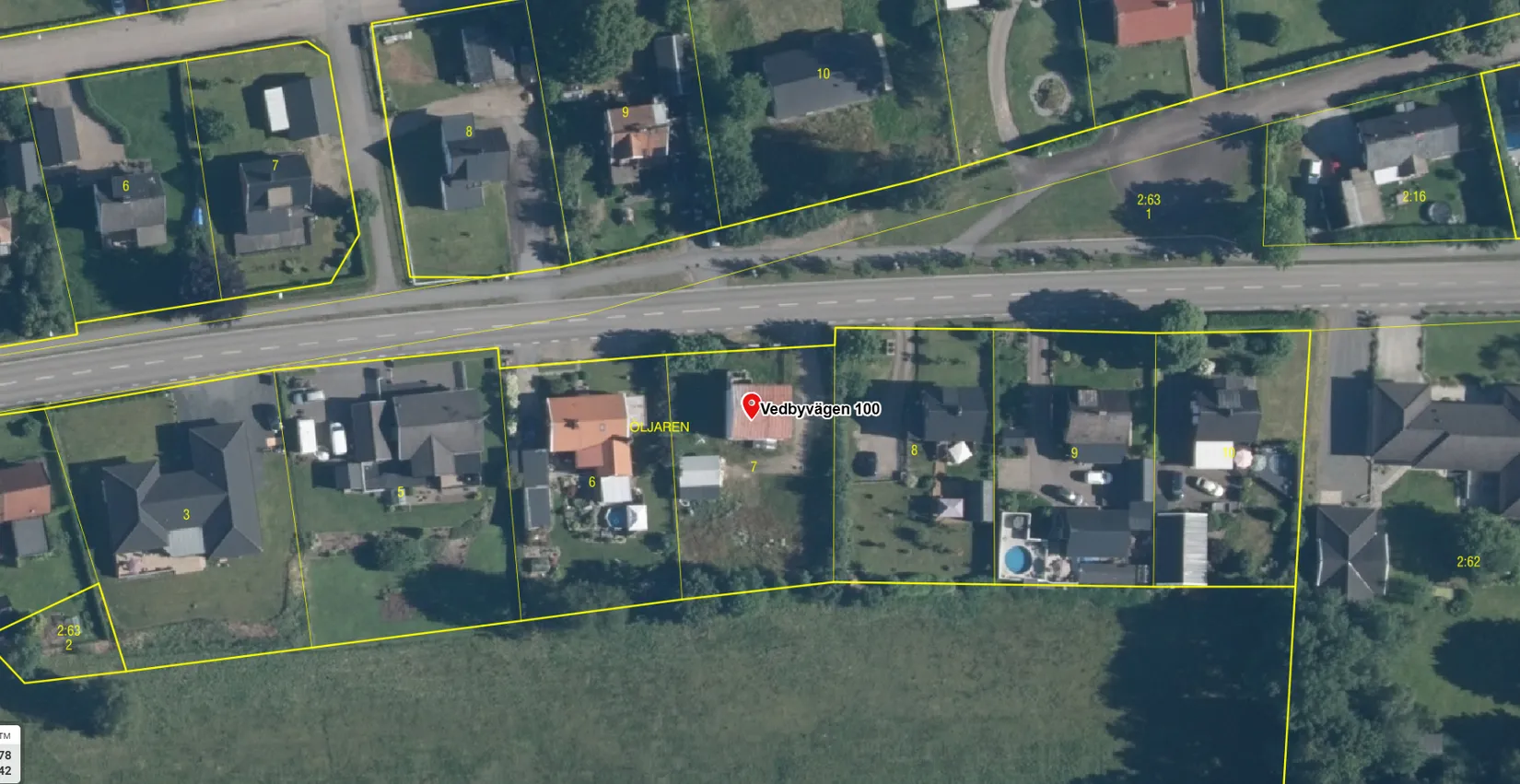 Villa, Vedbyvägen 100, Söndraby, Klippan