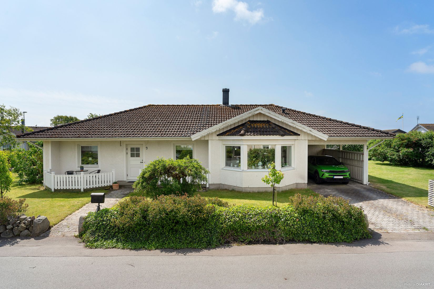 Villa, Borgars väg 9, Glommen, Falkenberg