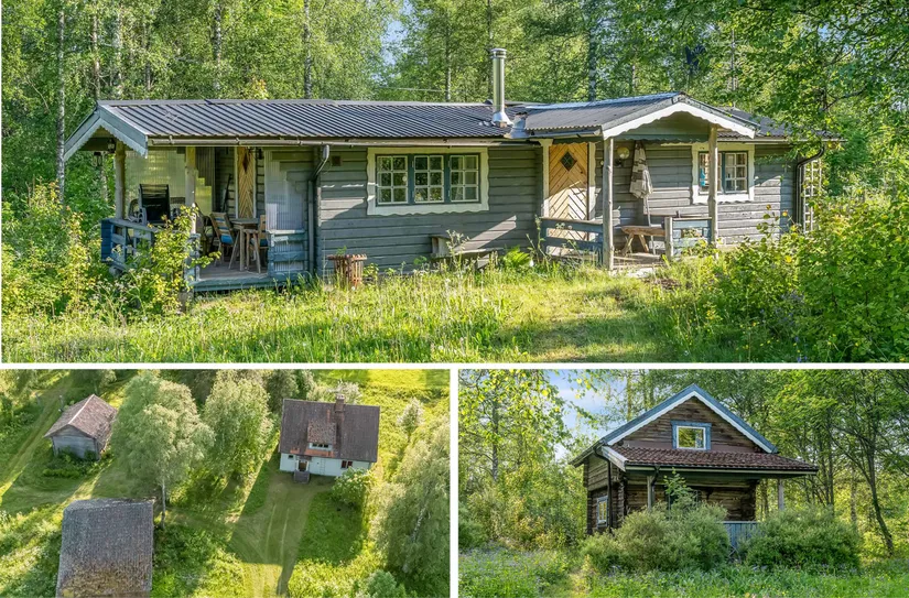 Villa, Söder Bergsäng Holvägen 14 + 12, Söder Bergsäng, Leksand