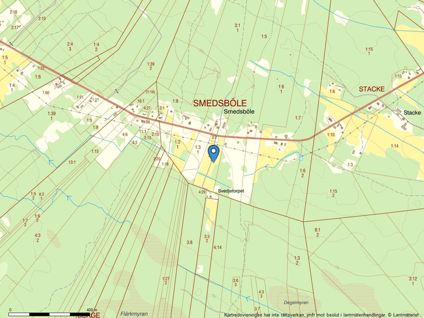 Gård/Skog, Smedsböle 535, Söråker, Timrå