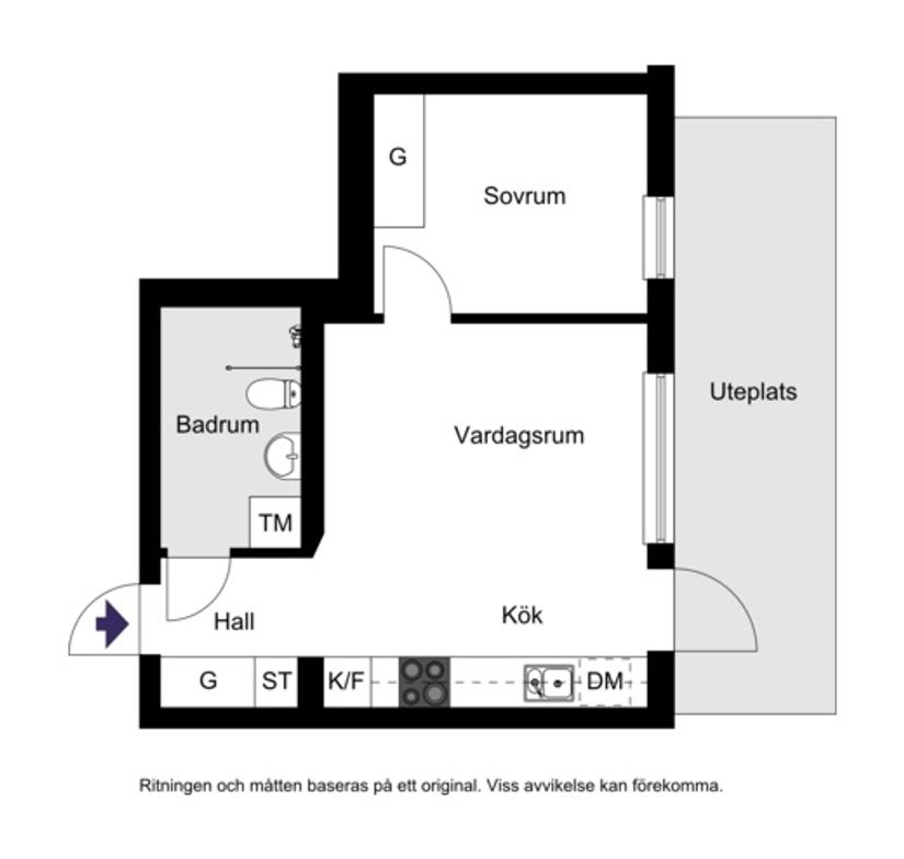 Bostadsrätt, Tellusborgsvägen 65C, Midsommarkransen, Stockholm