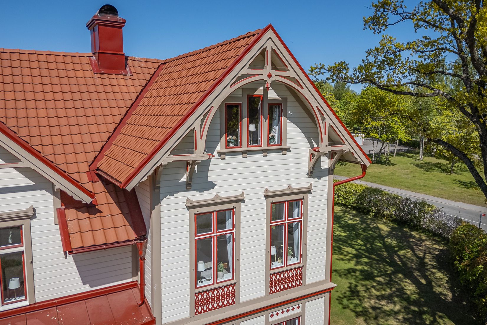 Villa, Änggatan 1, Centralt, Hjo