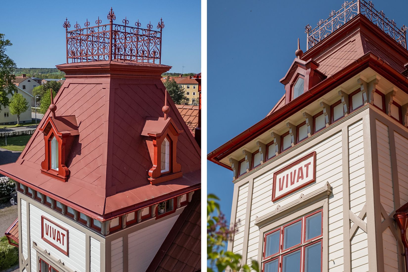 Villa, Änggatan 1, Centralt, Hjo