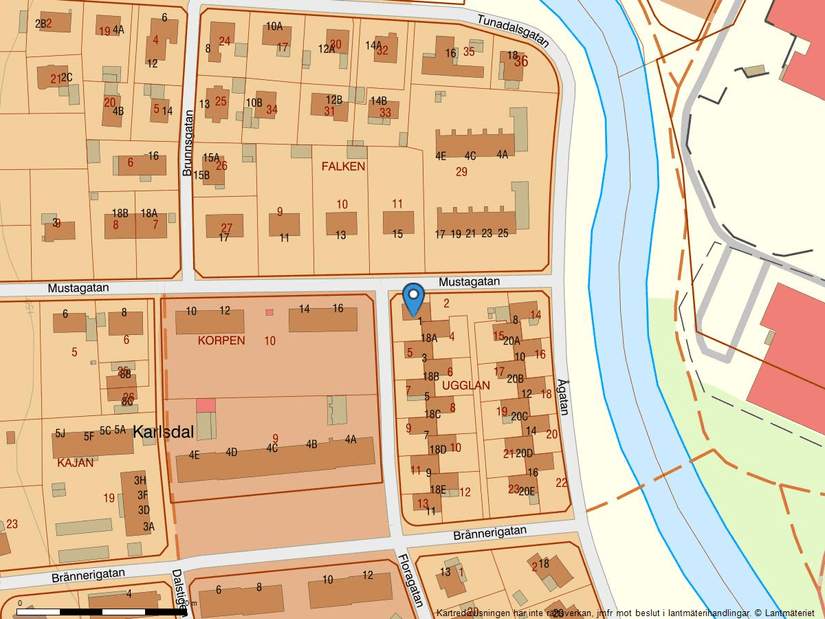 Villa, Floragatan 1, Karlsdal, Värnamo