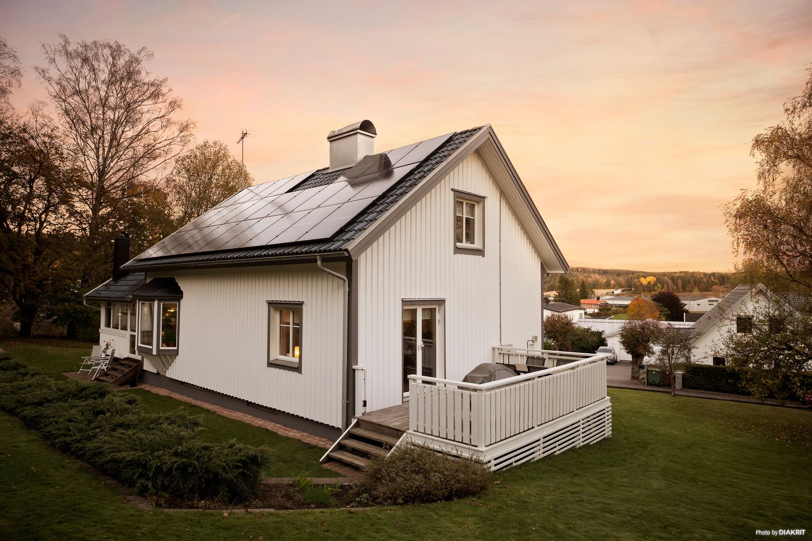 Villa, Ekeborgsvägen 17, Mark