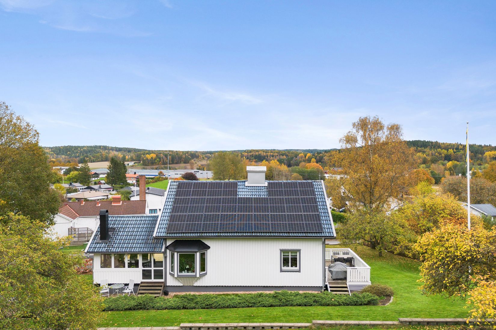 Villa, Ekeborgsvägen 17, Mark