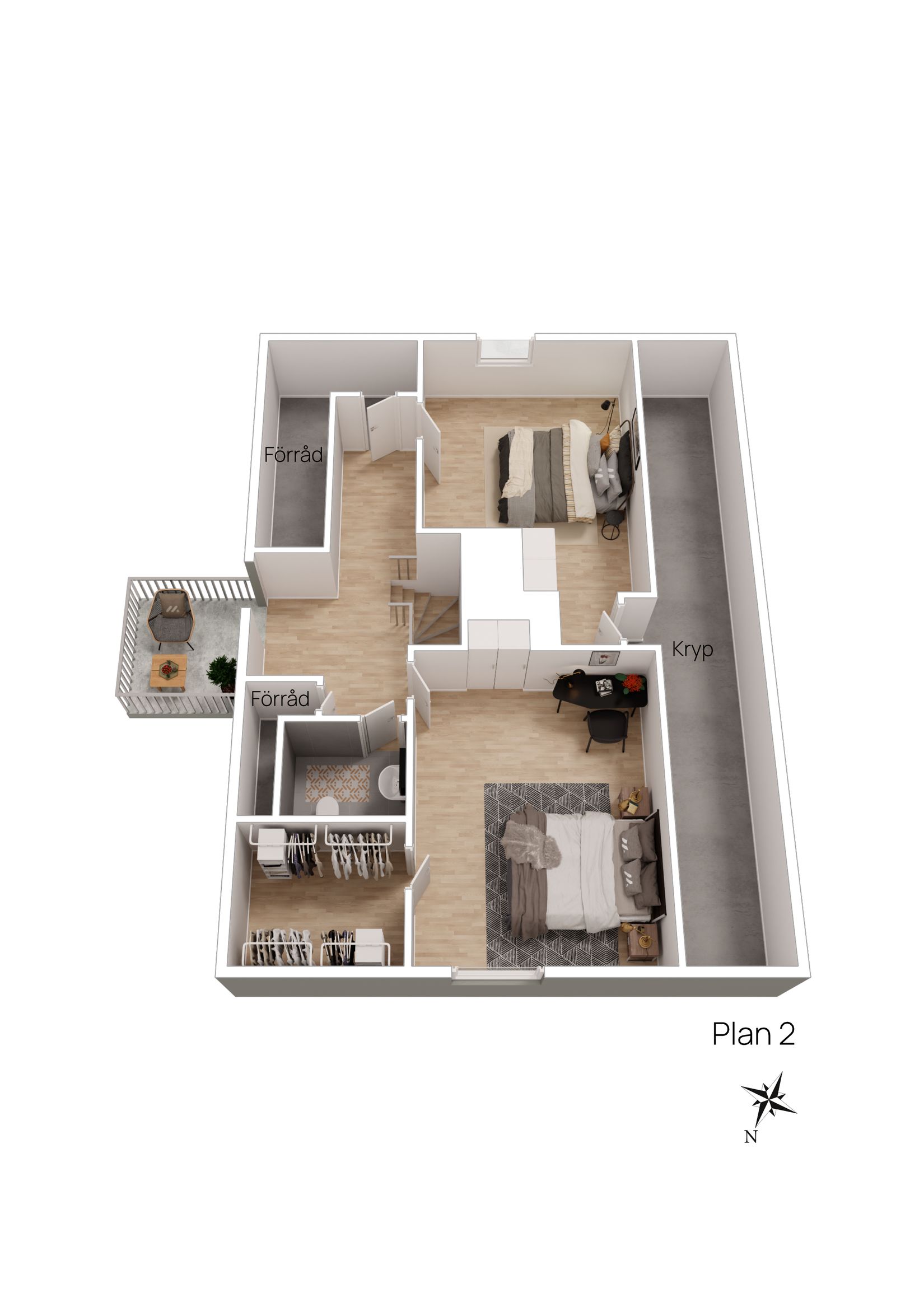 Villa, Ekeborgsvägen 17, Mark