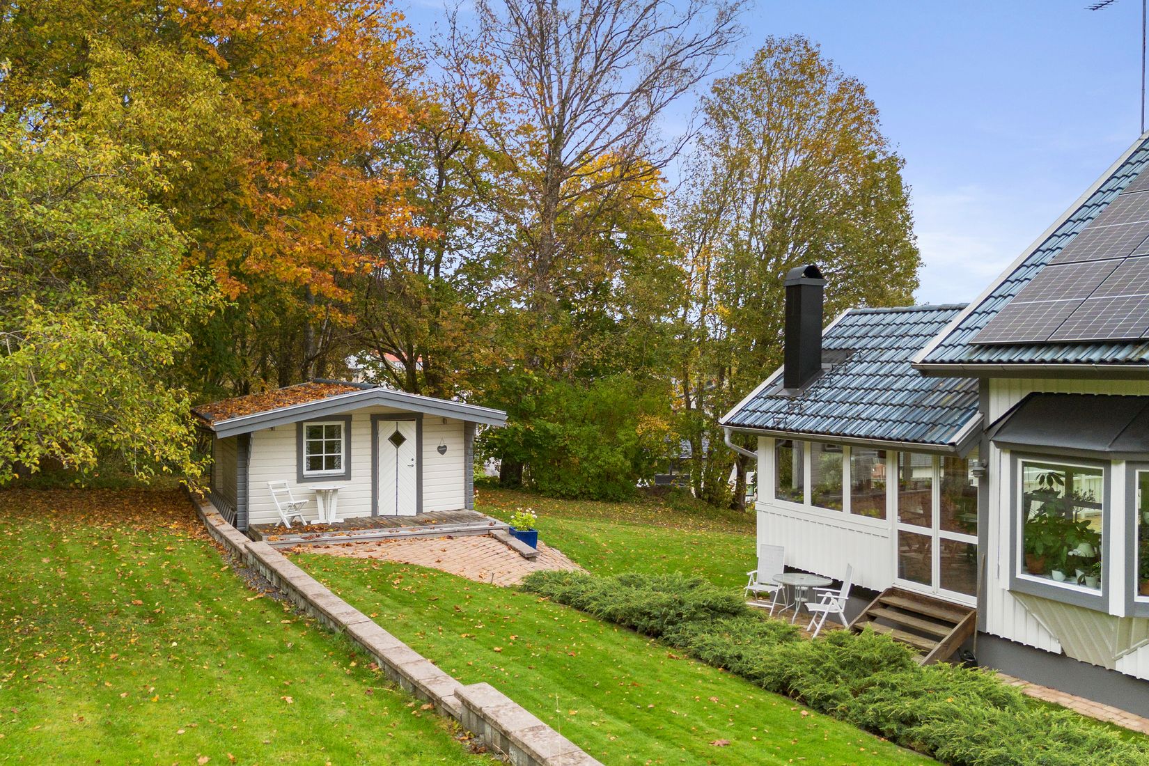 Villa, Ekeborgsvägen 17, Mark