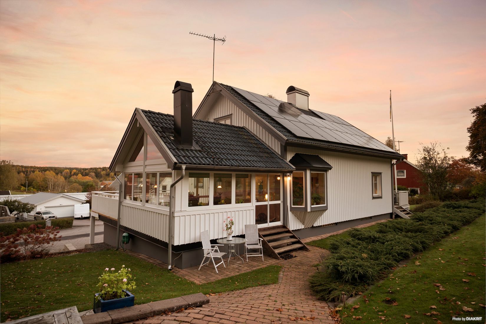 Villa, Ekeborgsvägen 17, Mark