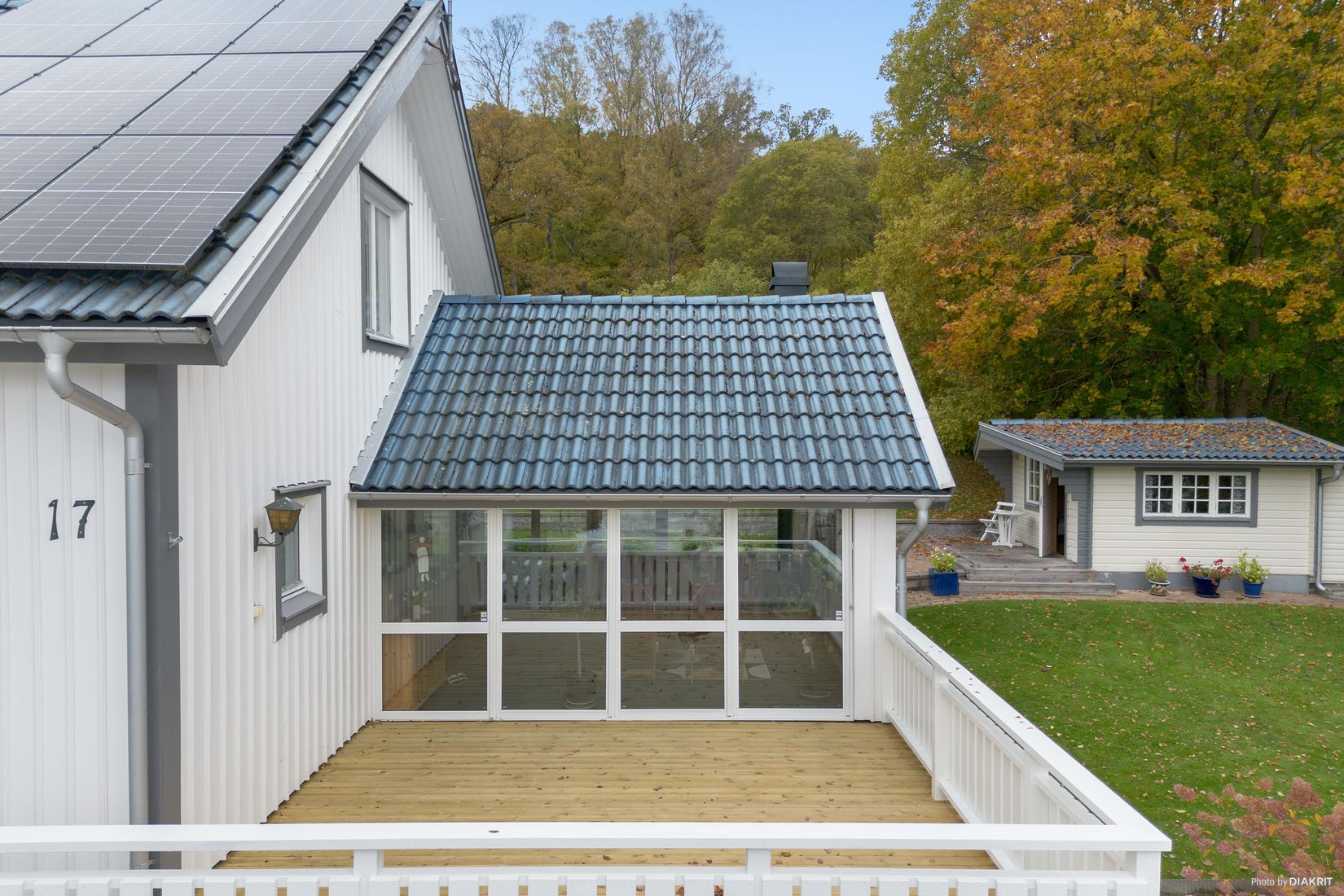 Villa, Ekeborgsvägen 17, Mark