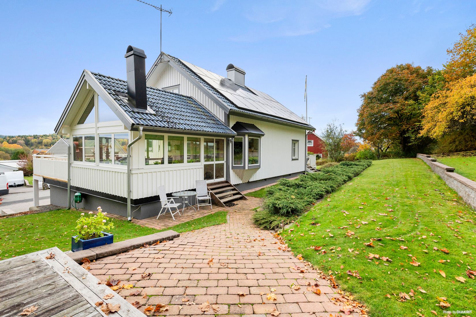 Villa, Ekeborgsvägen 17, Mark