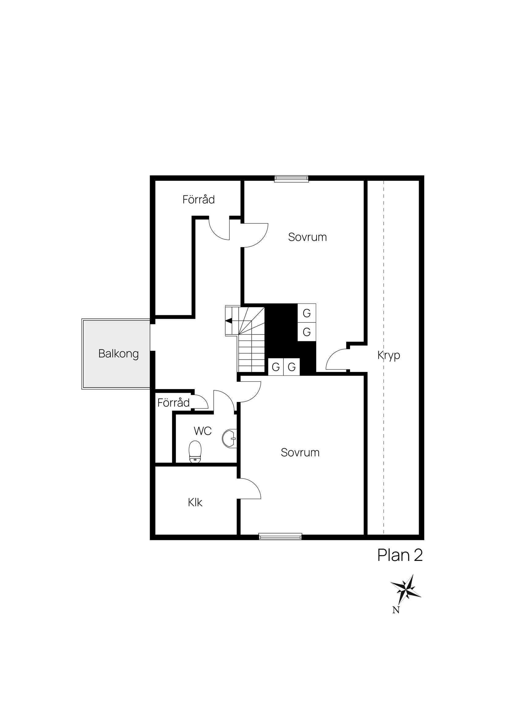 Villa, Ekeborgsvägen 17, Mark