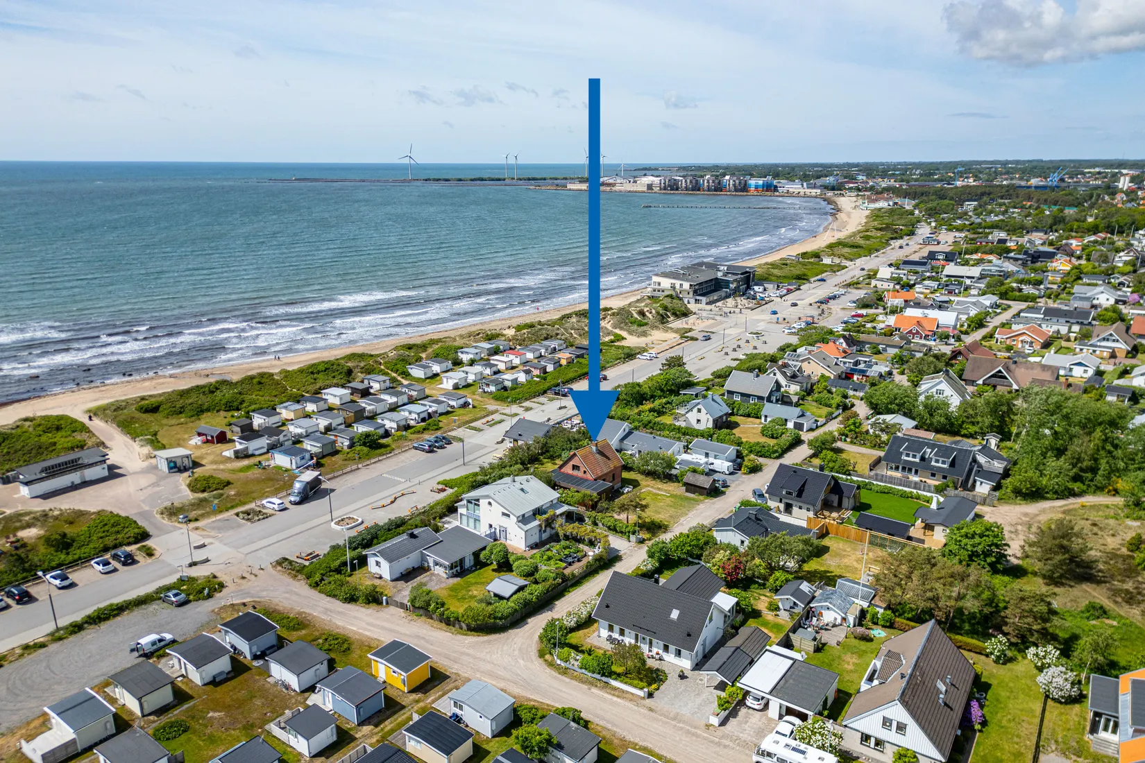 Villa, Tvärvägen 27, Skrea strand, Falkenberg