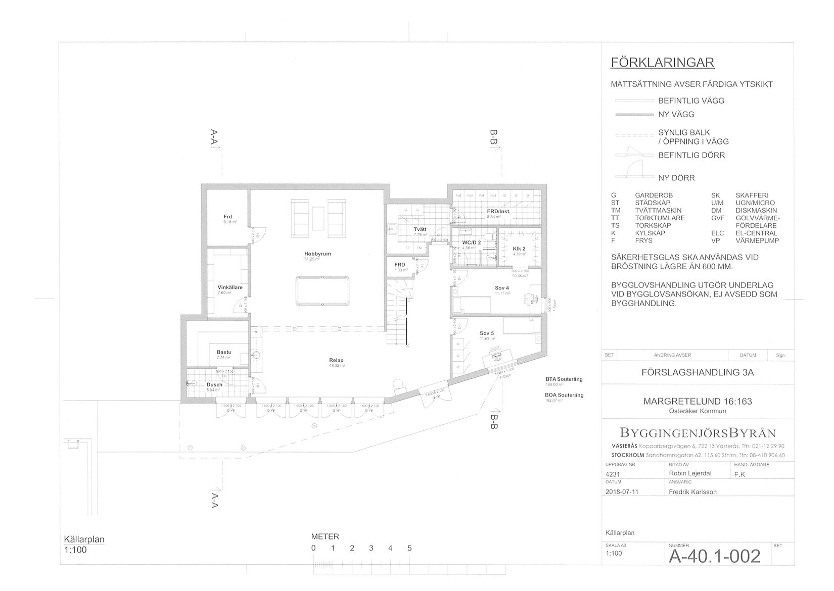 Tomt, Rödbosundsvägen 42, Margretelund, Österåker
