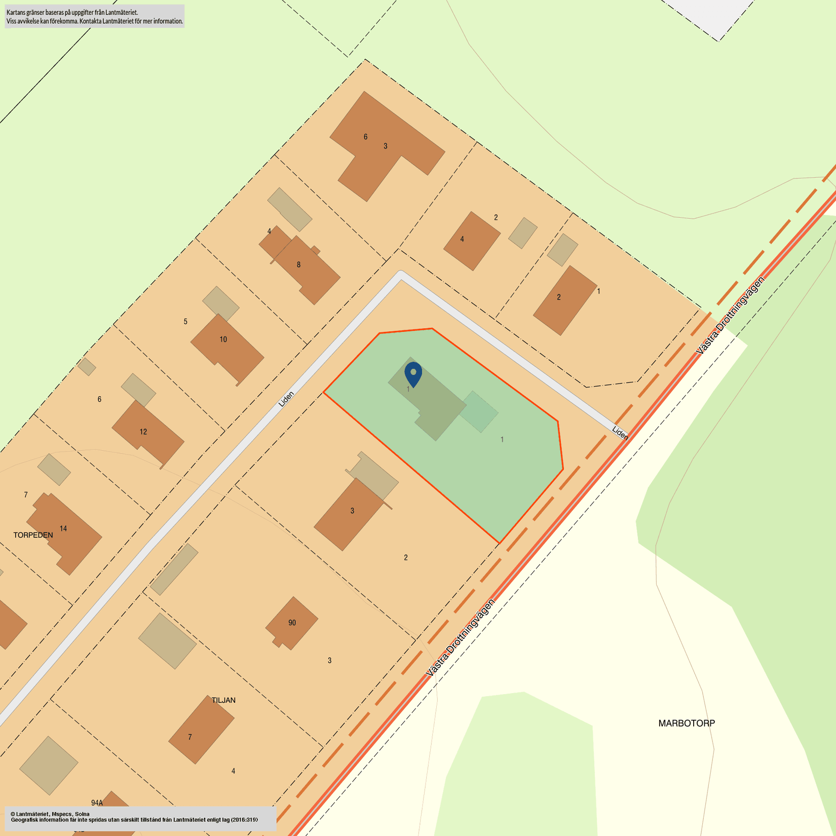 Villa, Liden 1, Liden, Tidaholm