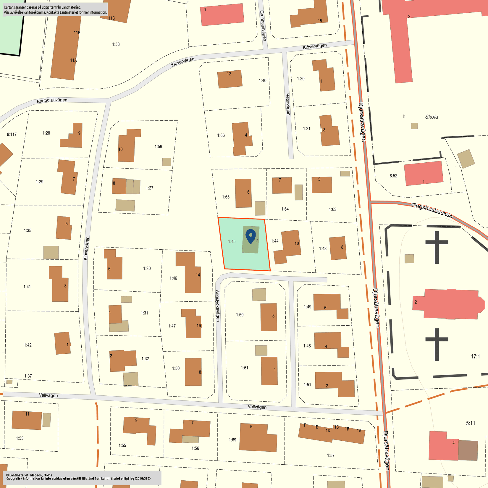 Villa, Ängslyckevägen 12, Skövde