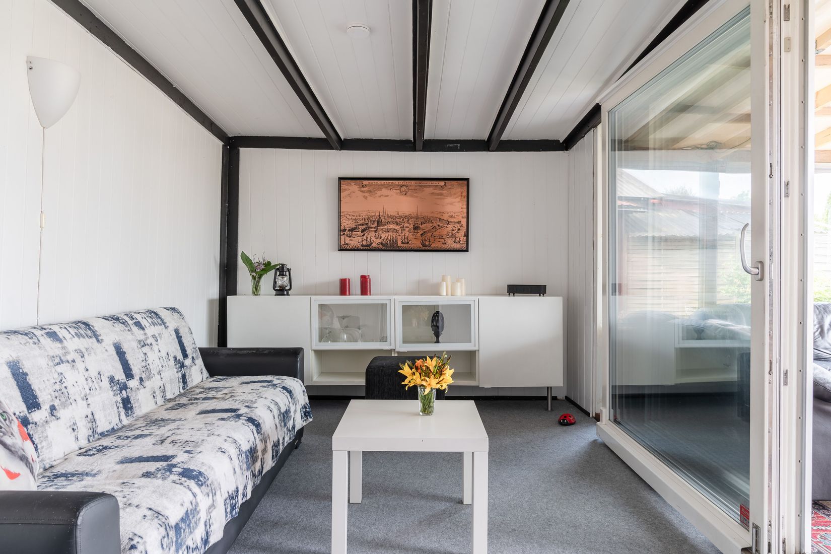 Fritidshus, Kopparhögarnas koloniområde, gång S stuga 21, Landskrona