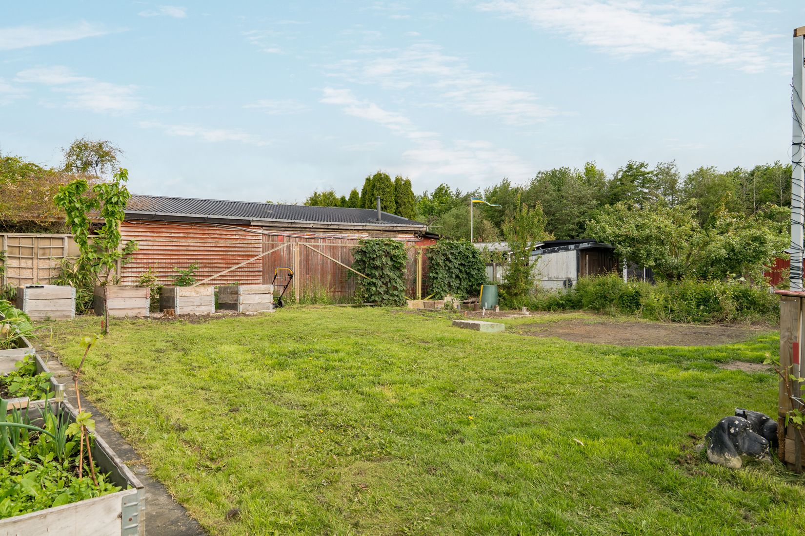 Fritidshus, Kopparhögarnas koloniområde, gång S stuga 21, Landskrona