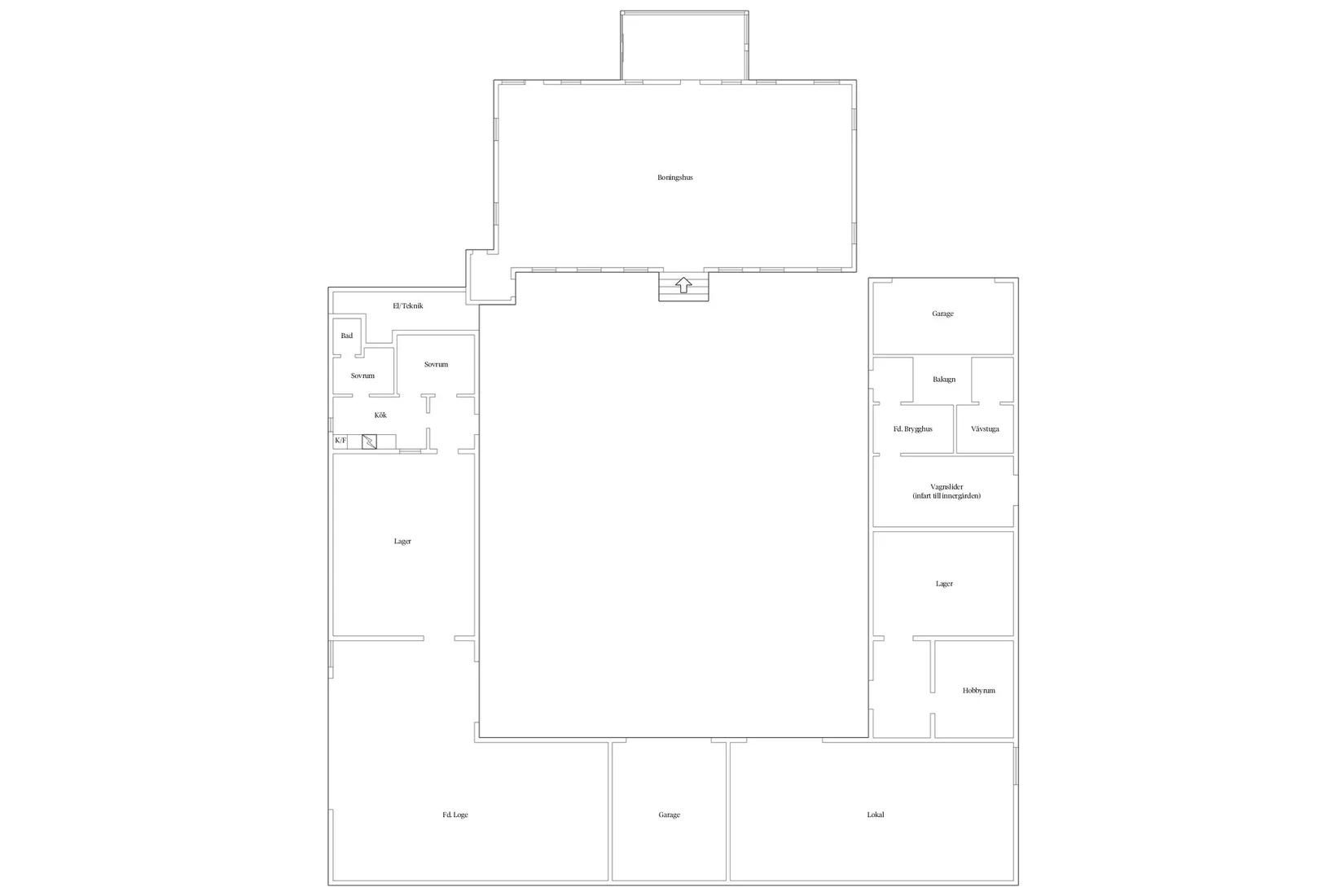 Villa, Gård/Skog, Klockaregårdsvägen 15, Borrby, Simrishamn