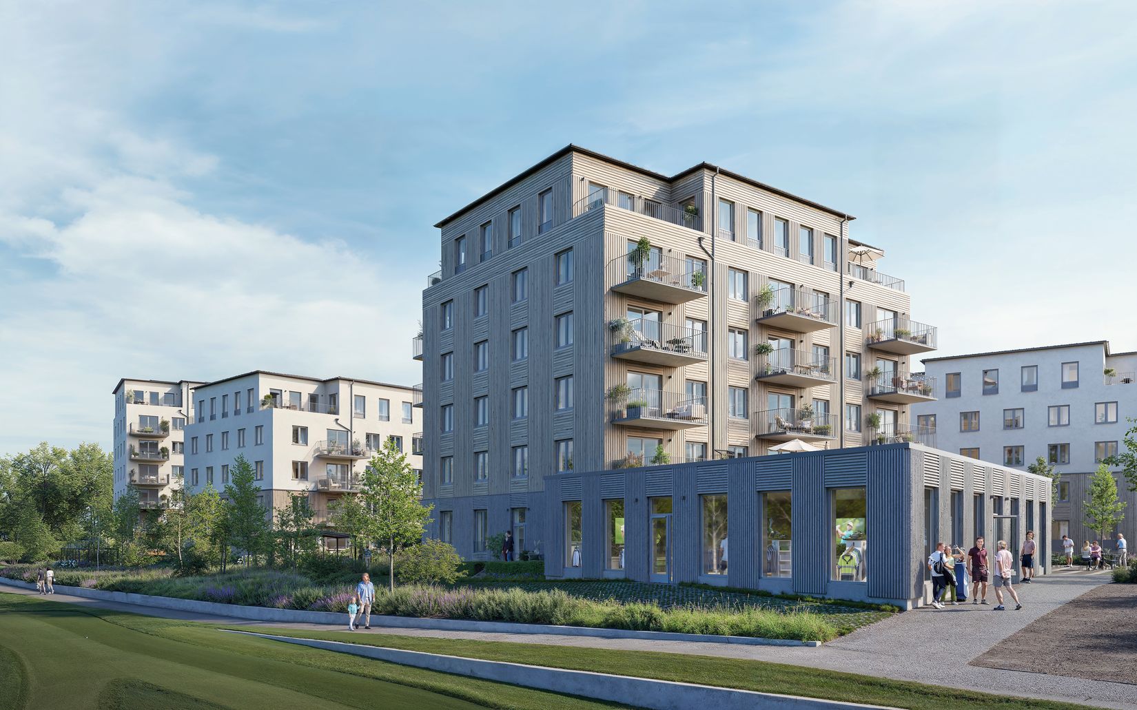 Bostadsrätt, Lgh 1-1101, Tyresö Centrum, Tyresö