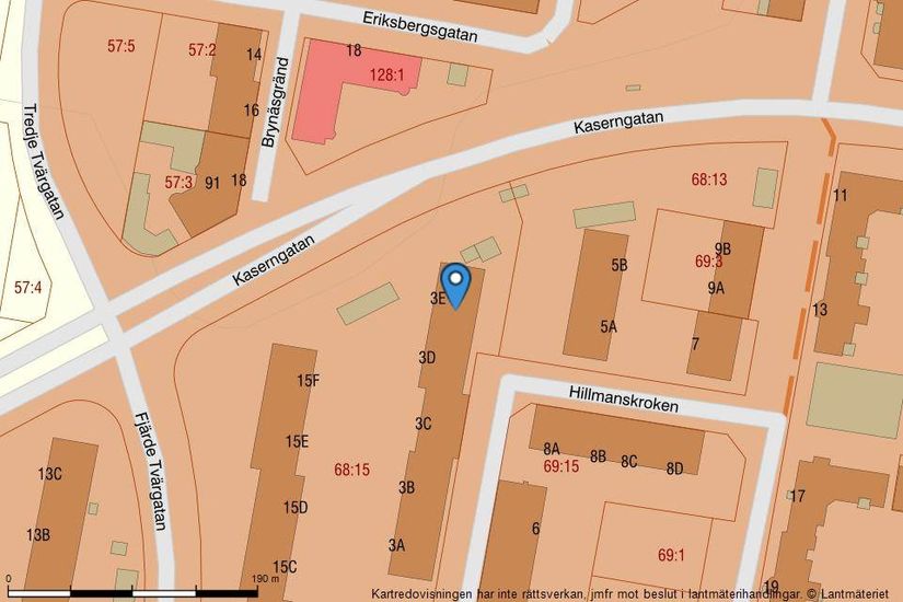 Bostadsrätt, Hillmanskroken 3E, Brynäs, Gävle