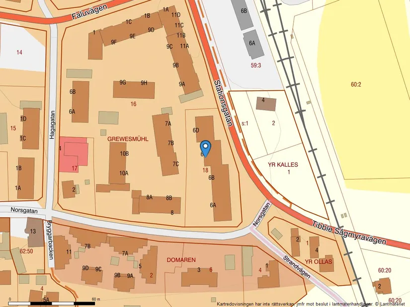 Bostadsrätt, Norsgatan 6C, Leksand
