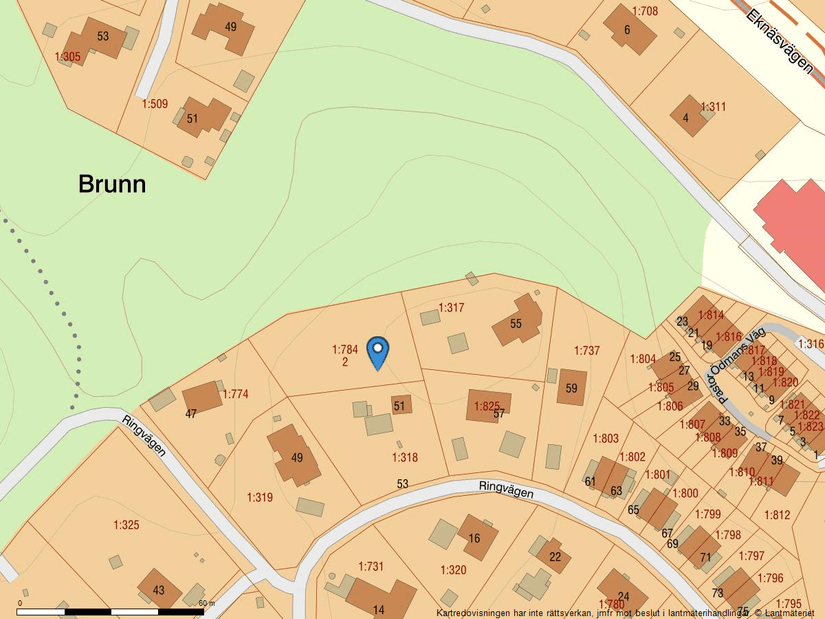 Tomt, Ringvägen 53, Ingarö Brunn, Värmdö