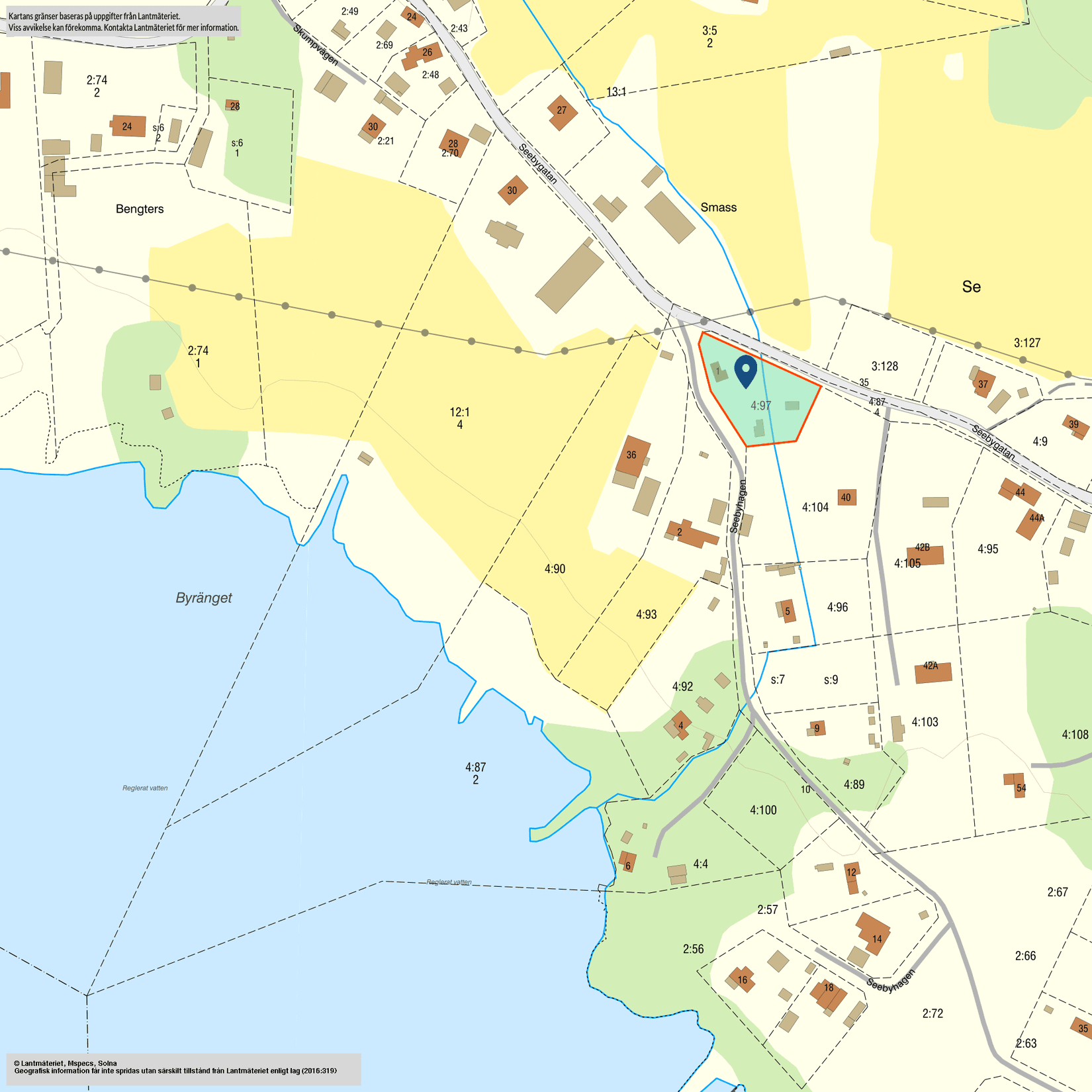 Fritidshus, Seebyhagen 1, See, Sandviken