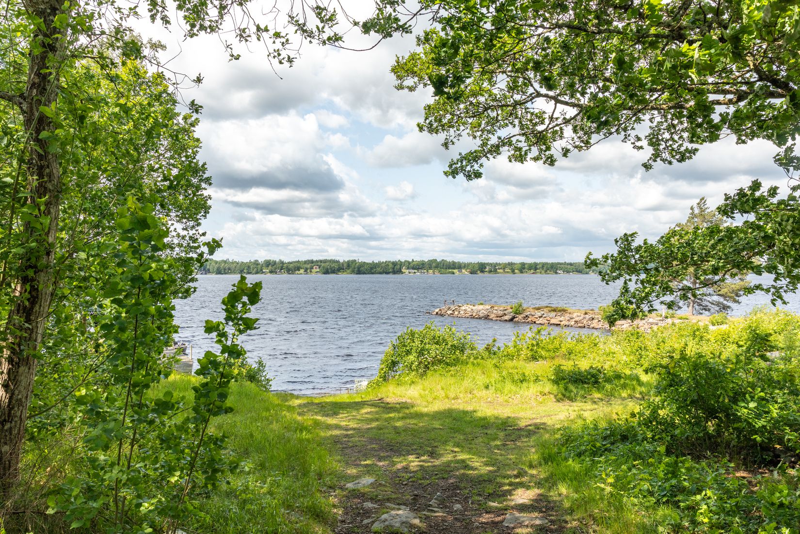 Tomt, Unik Tomt vid Sjön Bolmen – Bygg din Dröm och Skapa Möjligheter, Bolmsö, Ljungby
