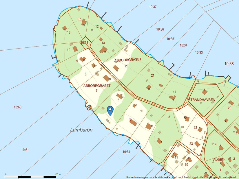 Fritidshus, Lambarövägen 21, Lambarö, Stockholm